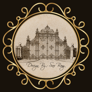 Cổng sắt mỹ thuật Sao Băng