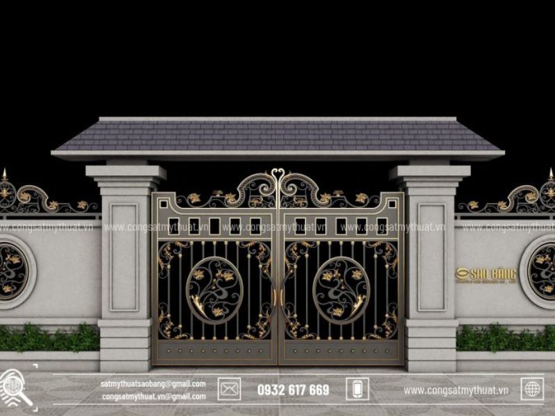 Cổng Sắt Nghệ Thuật 1