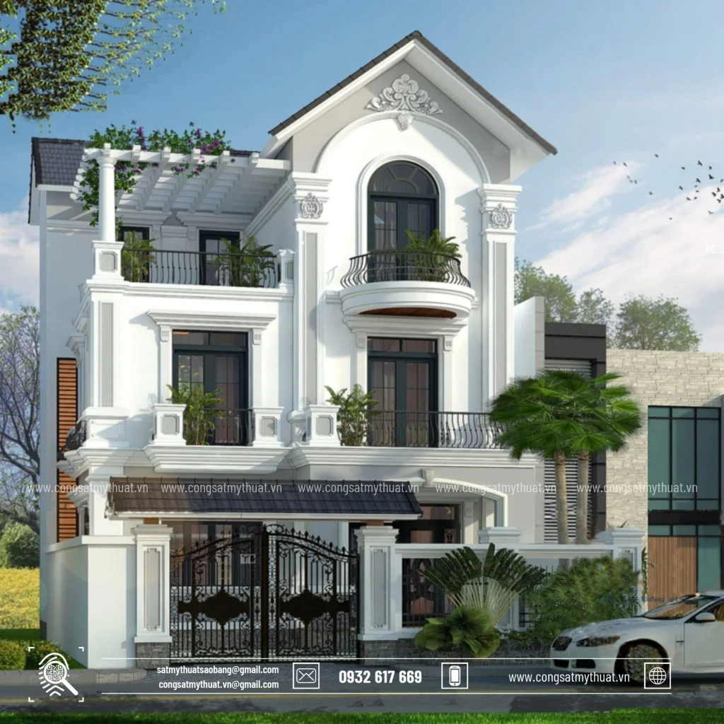 100+ Mẫu mái cổng sắt lợp ngói đẹp sang trọng nhất (2025) Mái ngói cổng rào đơn giản