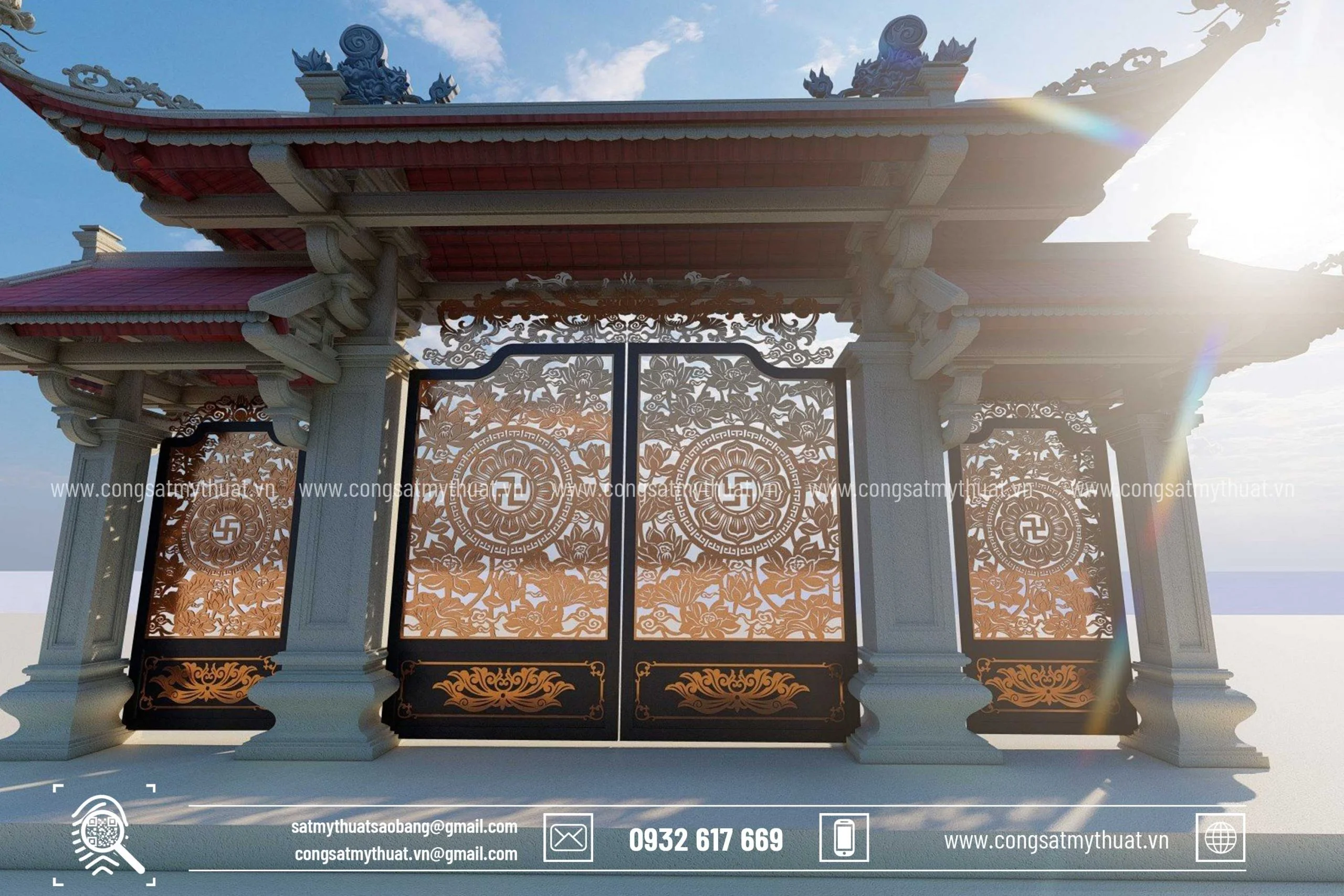 Cổng-chùa-sắt-mỹ-thuật-đẹp-1