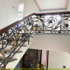 Cầu thang sắt mỹ thuật CTSB-0001 phong cách tân cổ điển sang trọng KTT007