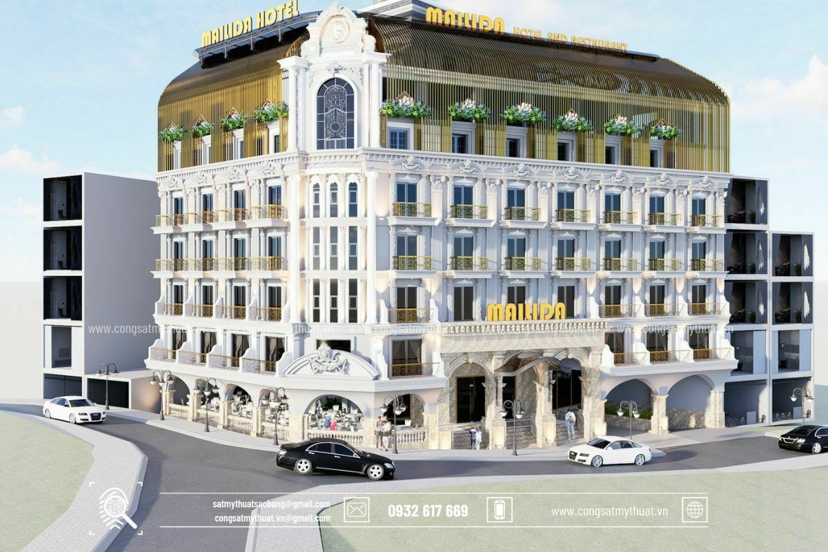 Thiết kế và công kết cấu thép sân thượng cho Khách sạn Mailida ở Đà Lạt khach-san-mailida-o-da-lat-tren-duong-phan-nhu-thach-7