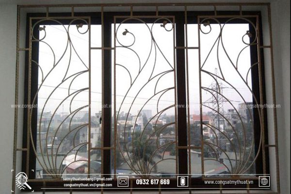 khung bảo vệ cửa sổ KSSB-0002