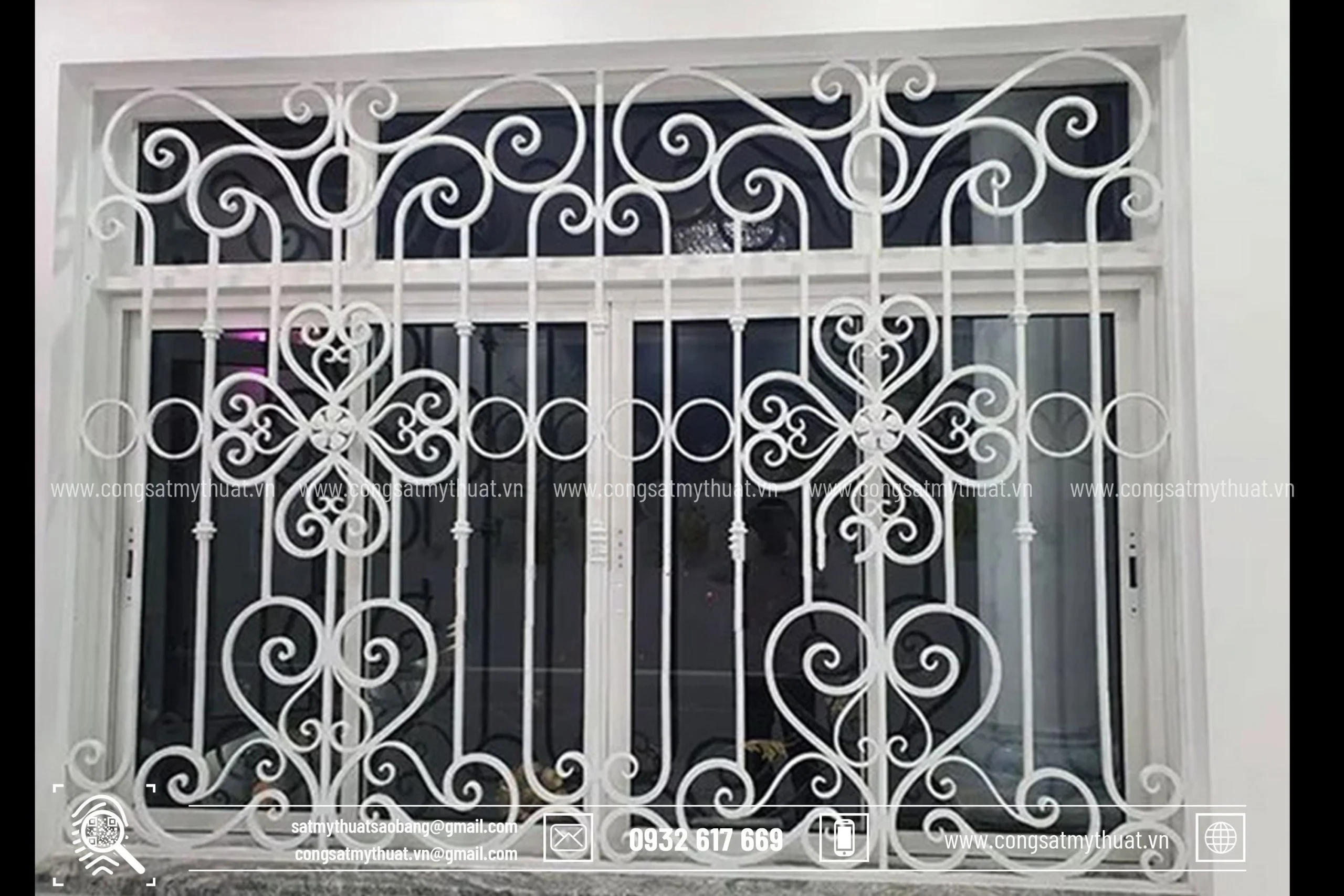 khung bảo vệ cửa sổ KSSB-0003