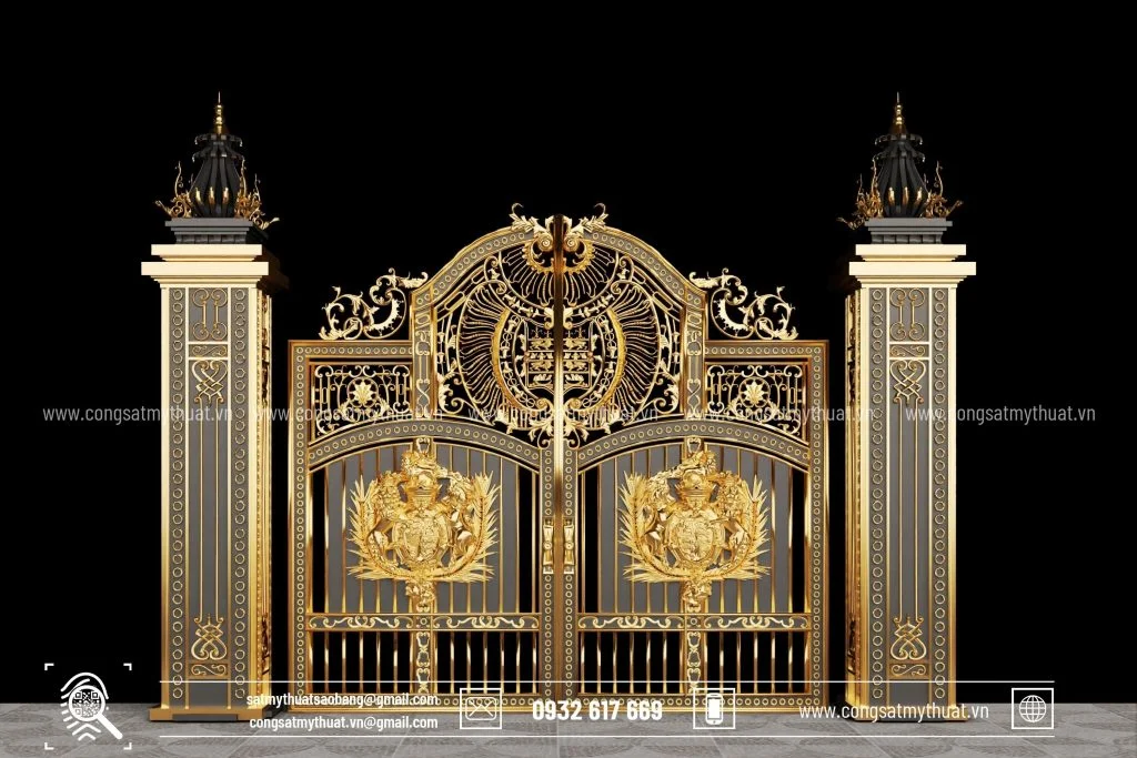 Cổng sắt mỹ thuật