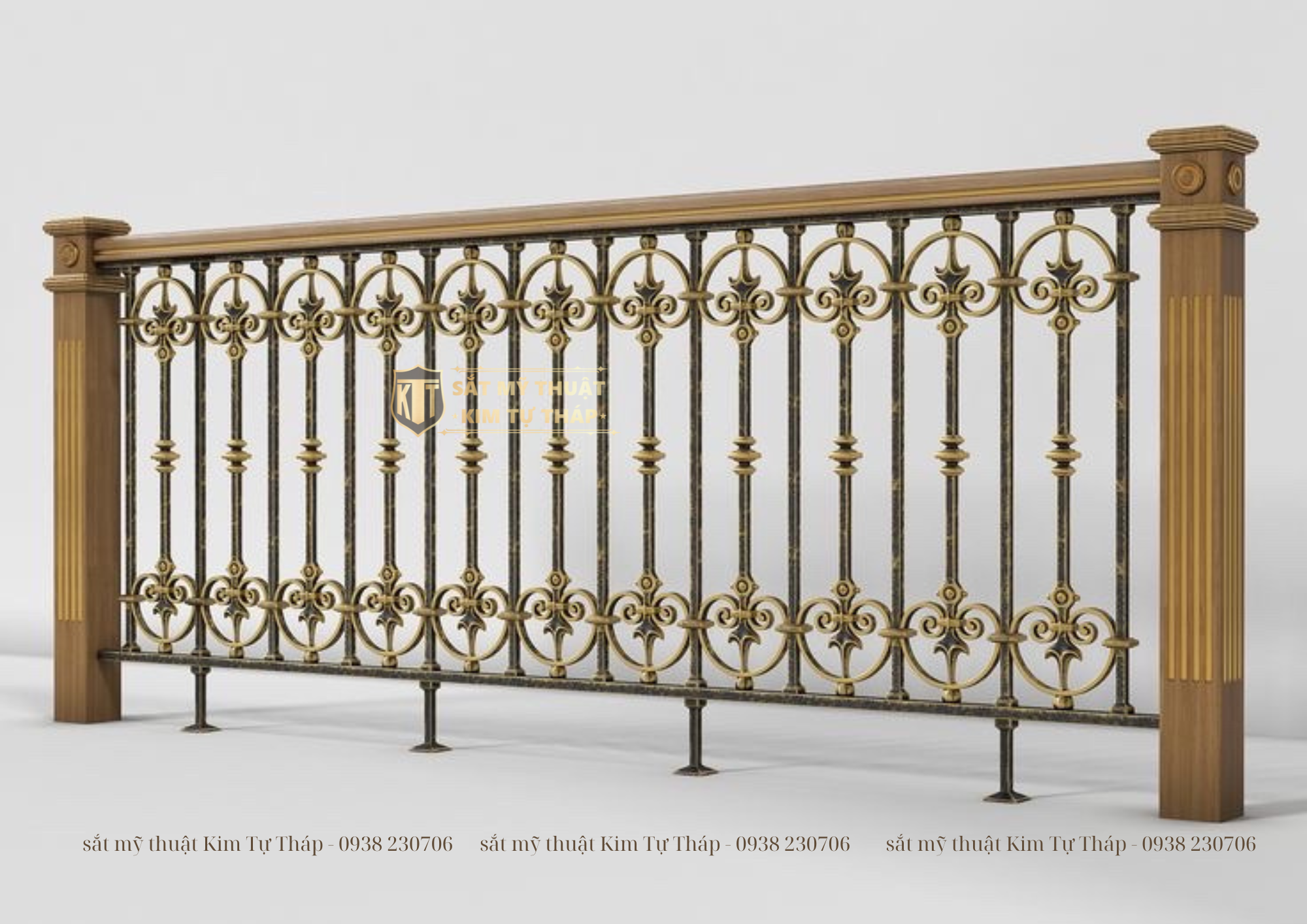 101+ Mẫu lan can sắt mỹ thuật ban công đẹp sang nhất (2025) KTT lan can ban công sắt mỹ thuật LC010