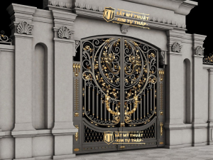 Cửa Cổng mỹ thuật CSSB-0026 cao cấp KTT042.2