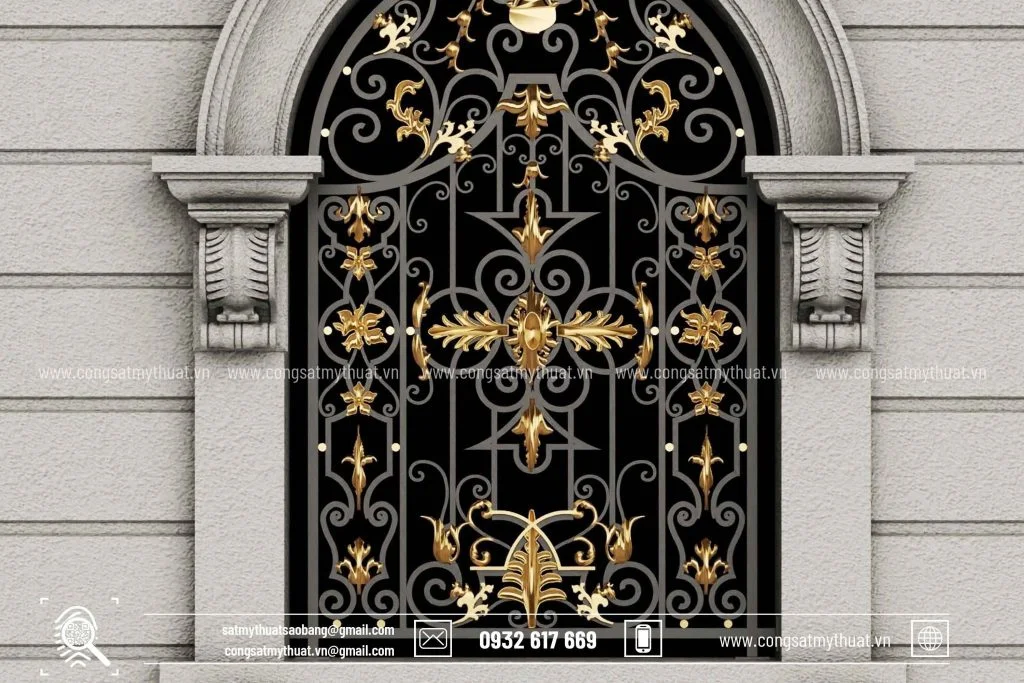 Ưu điểm của các mẫu hoa văn sắt mỹ thuật