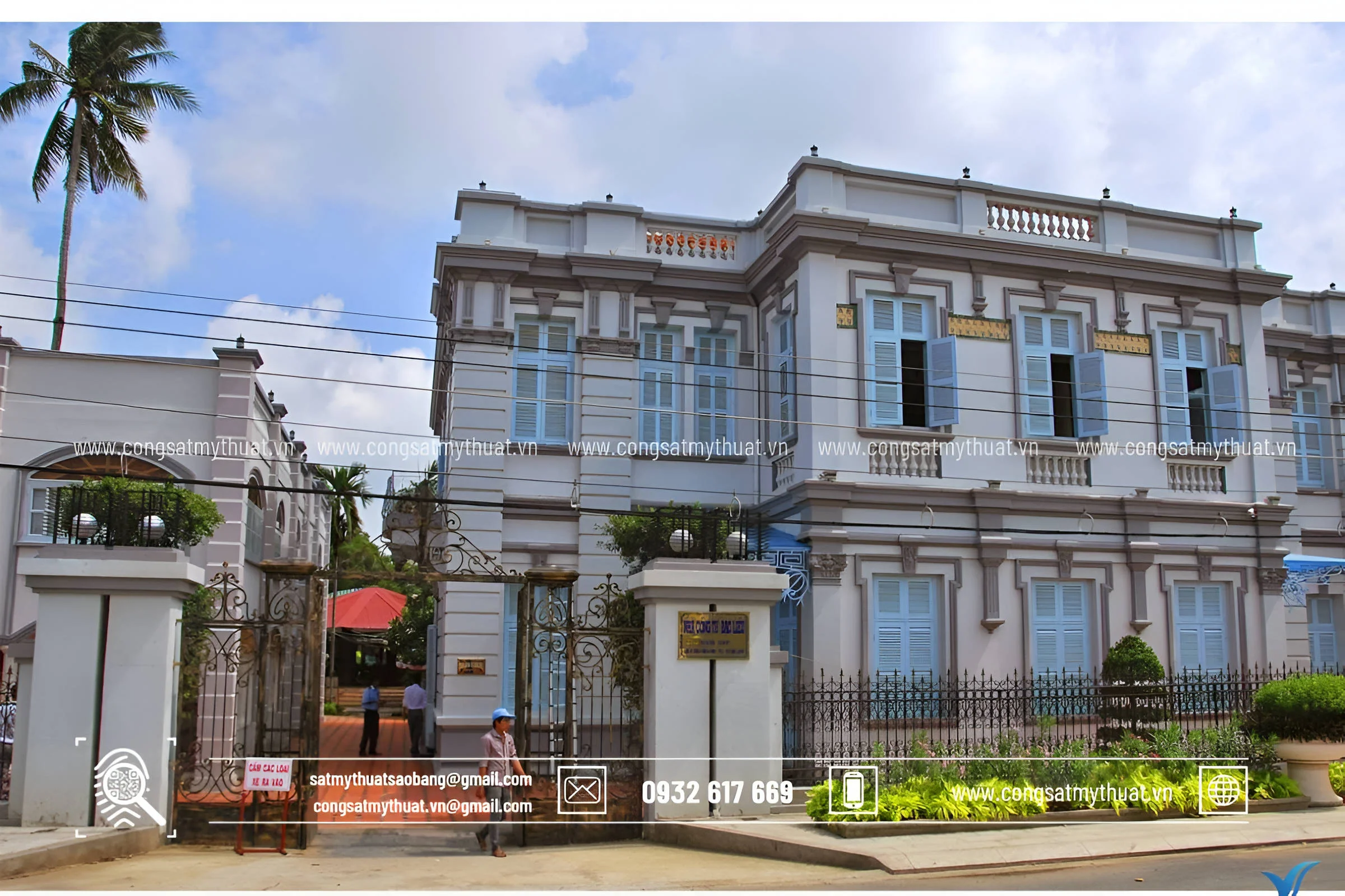 72+ Mẫu cổng biệt thự Pháp đẹp nhất từ trước đến nay (2025) Cổng biệt thự cổ tại trụ sở