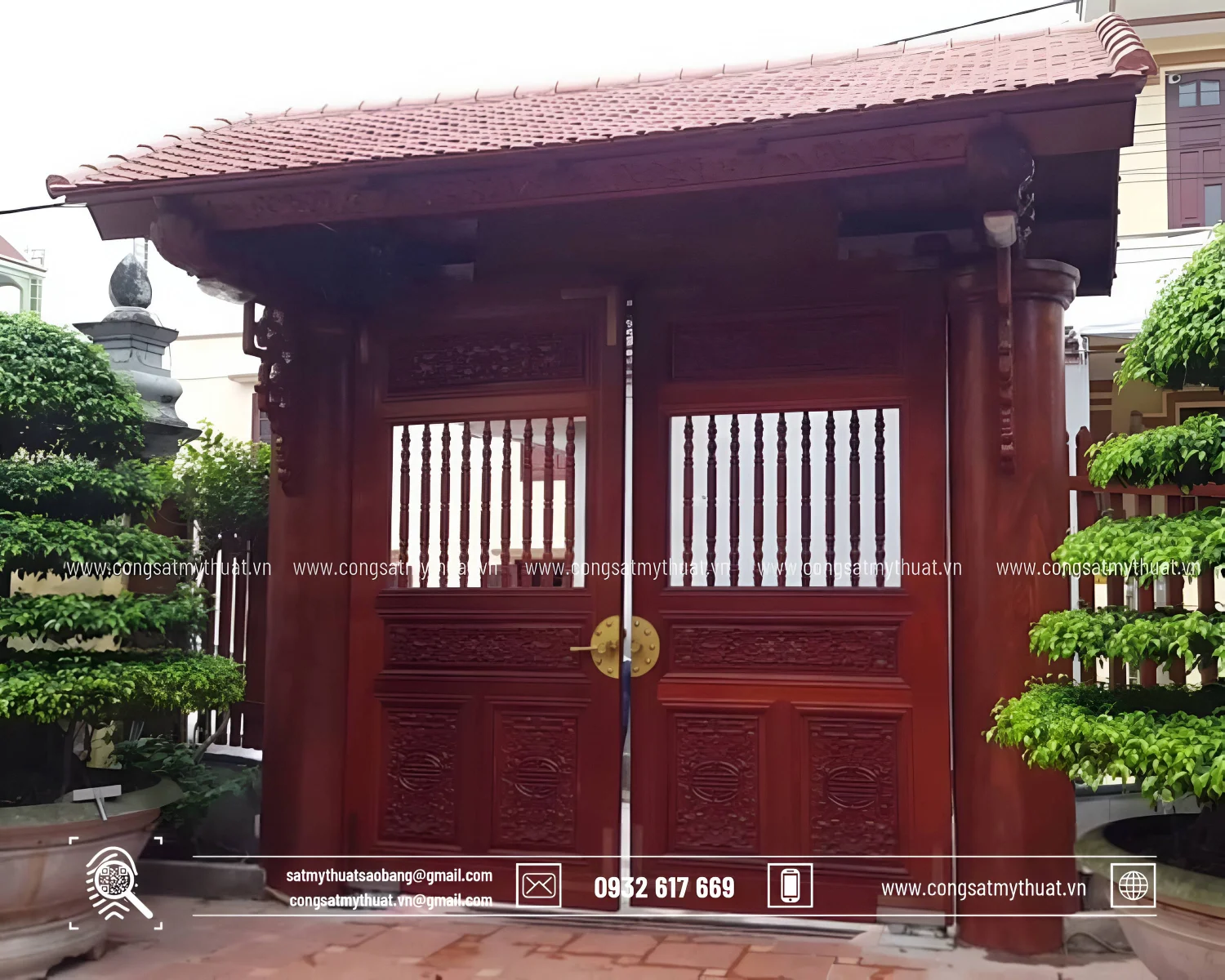 101+ Mẫu cổng biệt thự đẹp hiện đại & đơn giản lộng lẫy nhất cổng biệt thự tân cổ điển