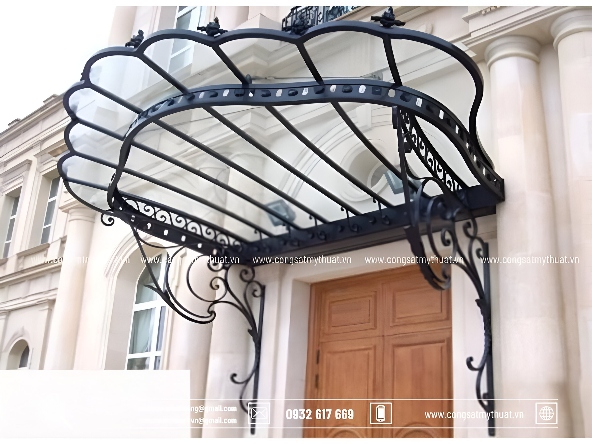100+ Mẫu mái kính biệt thự nhà phố sắt mỹ thuật cường lực đẹp bền nhất hiện nay Mái vòm sắt mỹ thuật