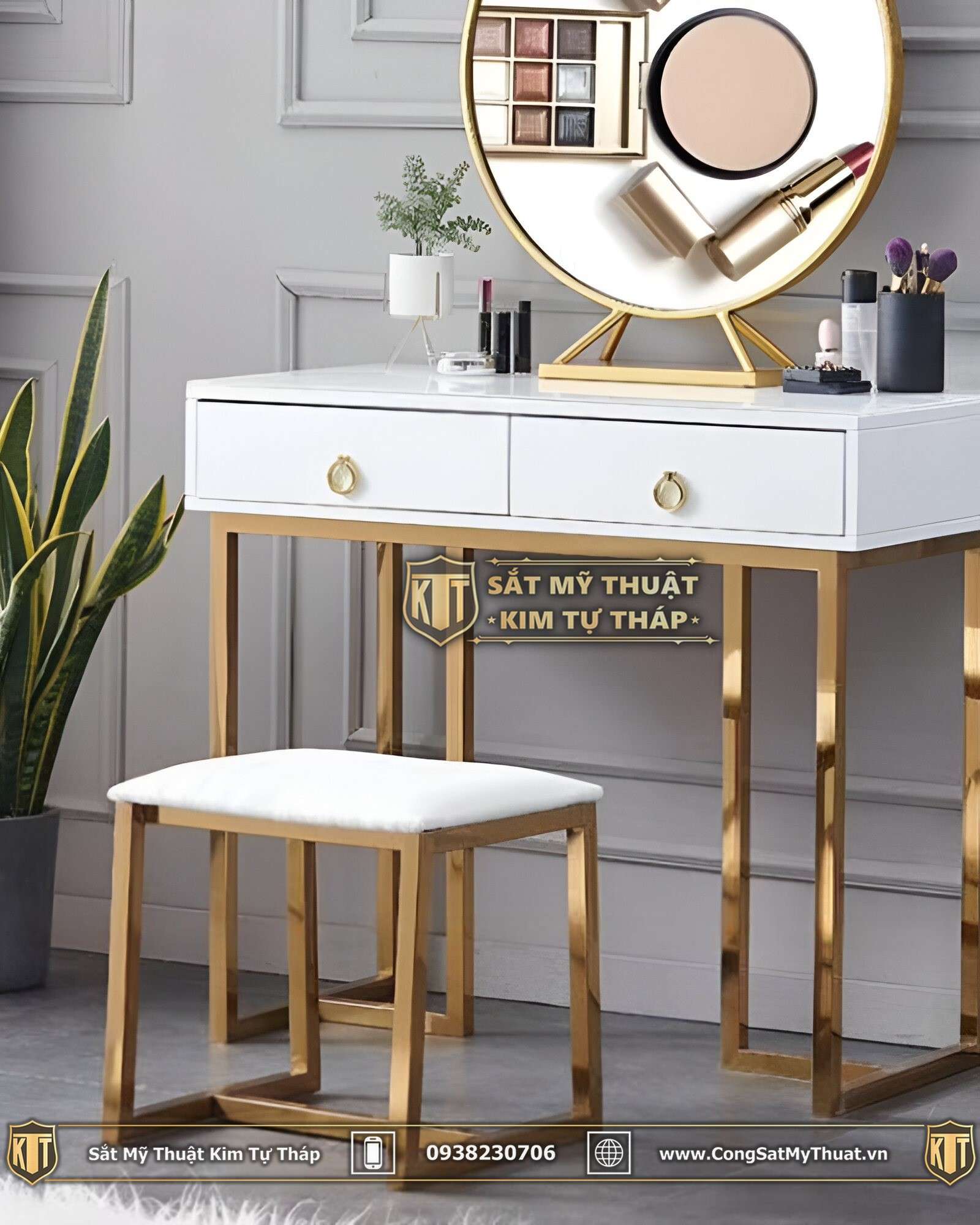 Đặc điểm của chân bàn sắt mỹ thuật 