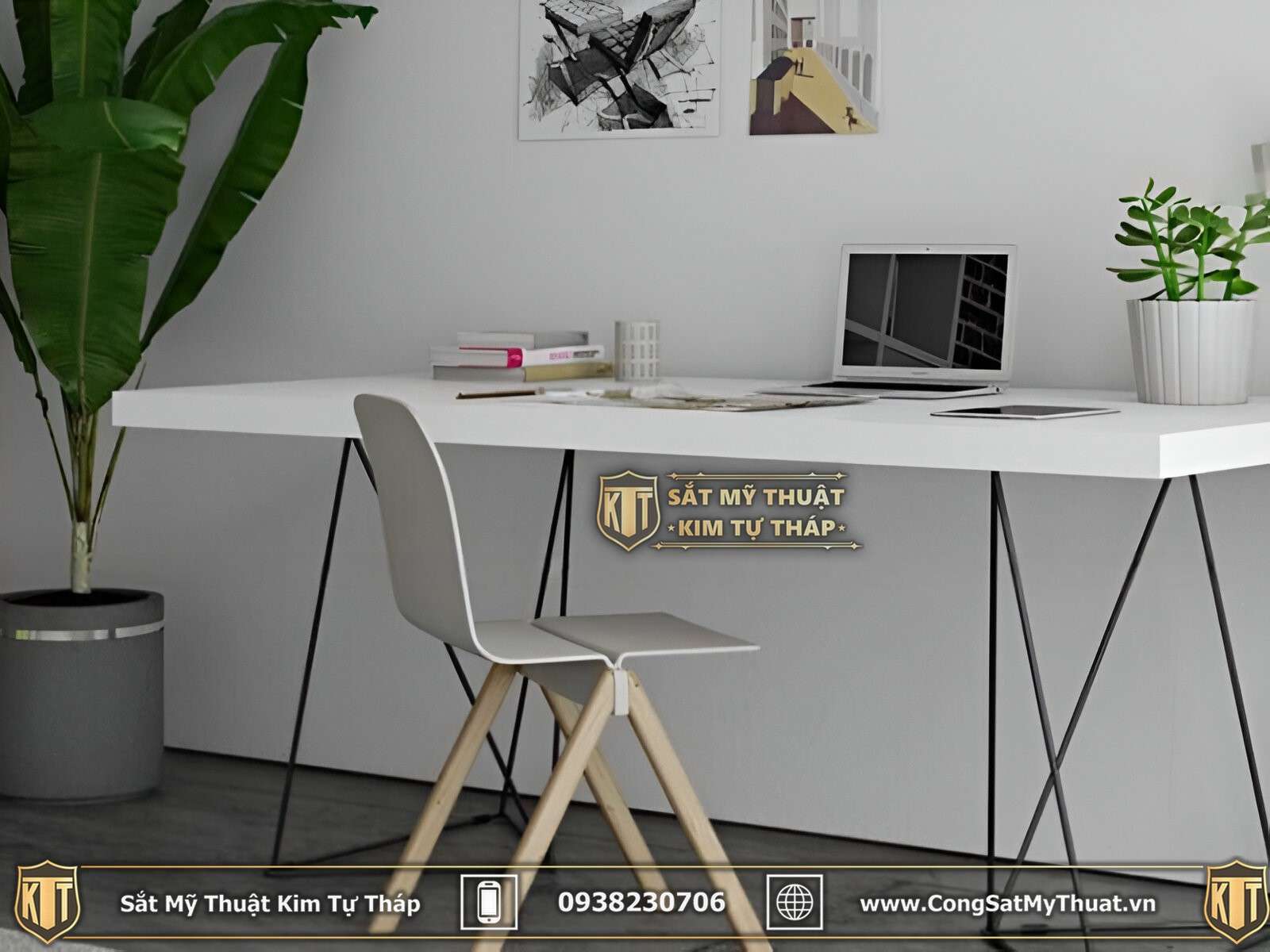 Kinh nghiệm khi chọn chân bàn sắt nghệ thuật 