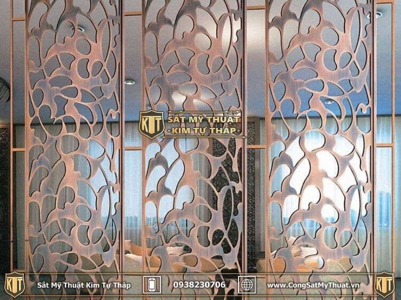 Kinh nghiệm khi làm vách ngăn sắt nghệ thuật 