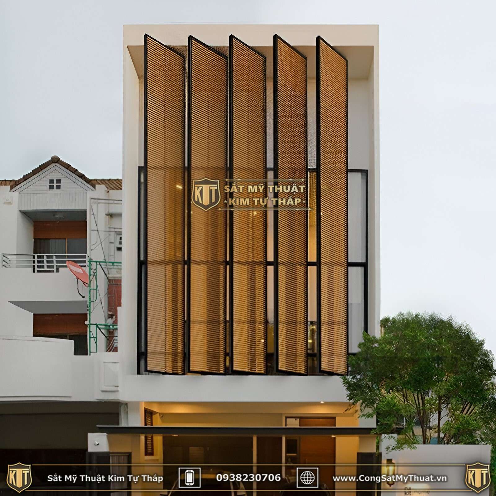 Mẫu lam sắt trang trí đẹp 