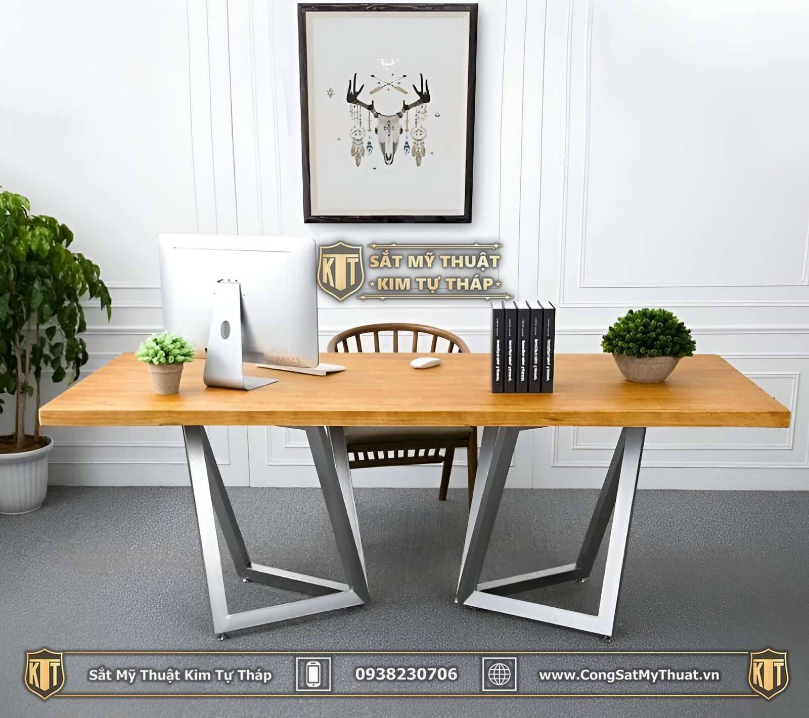 Kinh nghiệm khi chọn chân bàn sắt nghệ thuật 