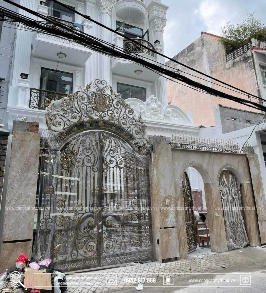 Cách làm cửa cổng sắt 4 cánh chi tiết từ A đến Z đơn giản nhất Tham khảo cách làm cửa sắt 4 cánh