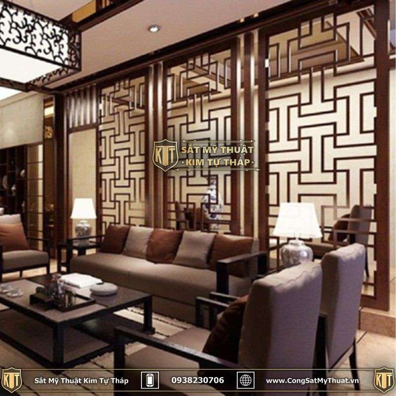Các mẫu vách ngăn sắt đẹp 