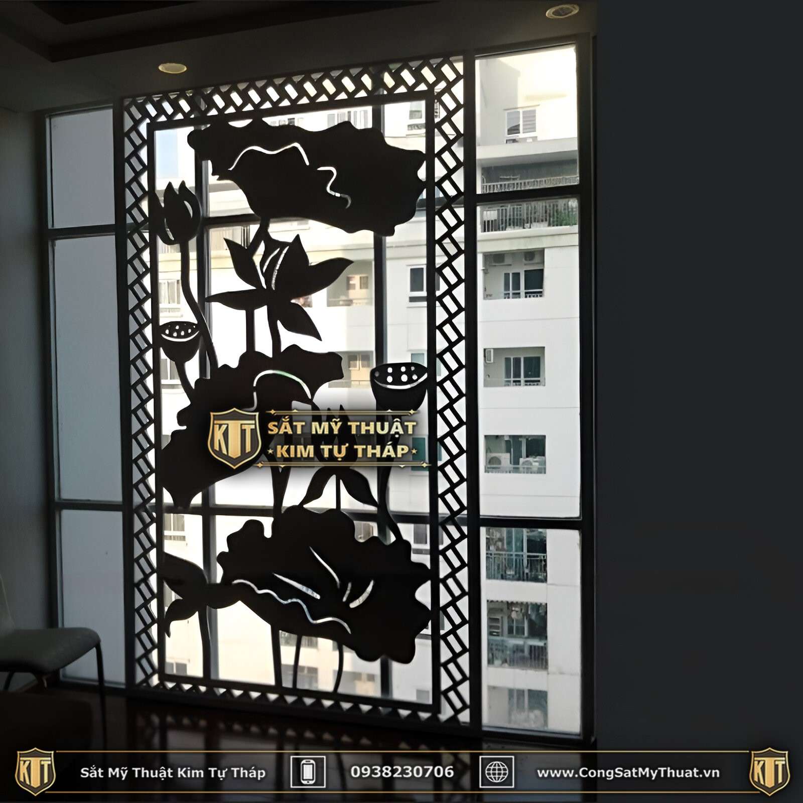 Vai trò hệ lam sắt trang trí mặt tiền 