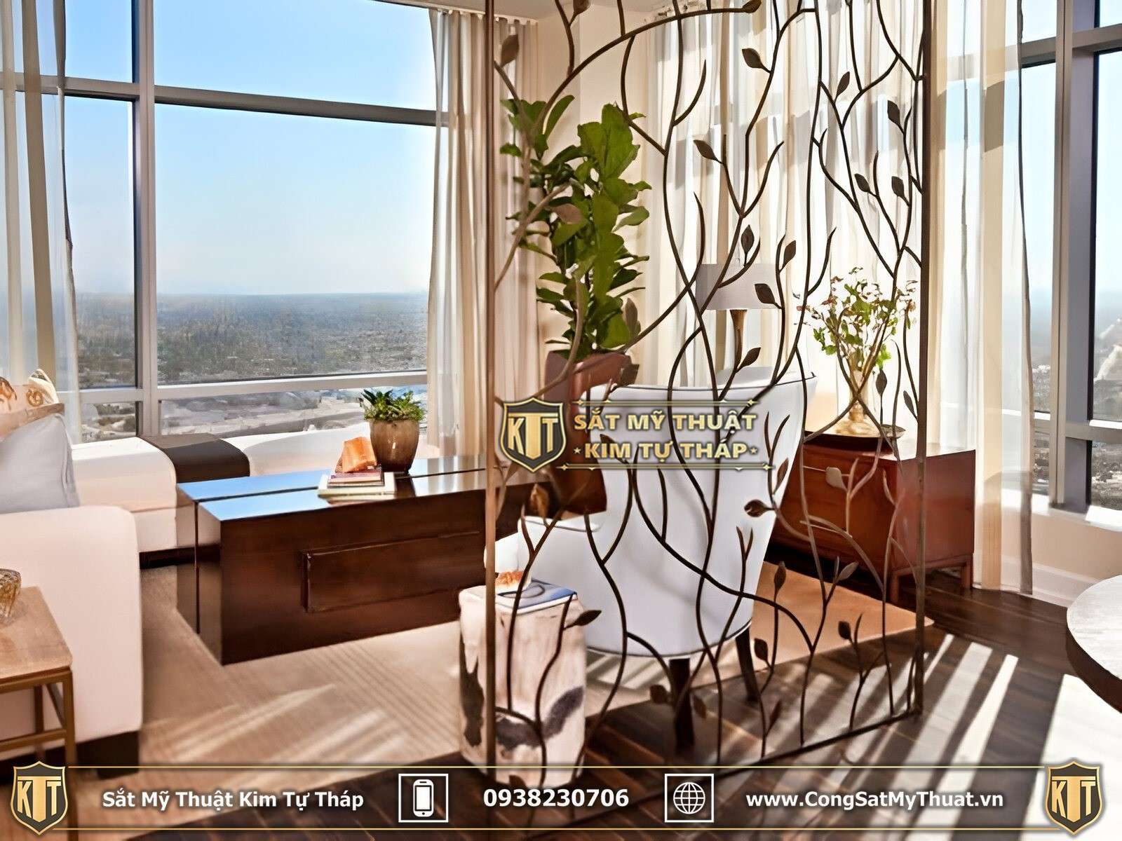 Kinh nghiệm làm lam sắt trang trí  