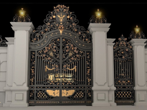 Sắt mỹ thuật Kim Tự Tháp - CS002