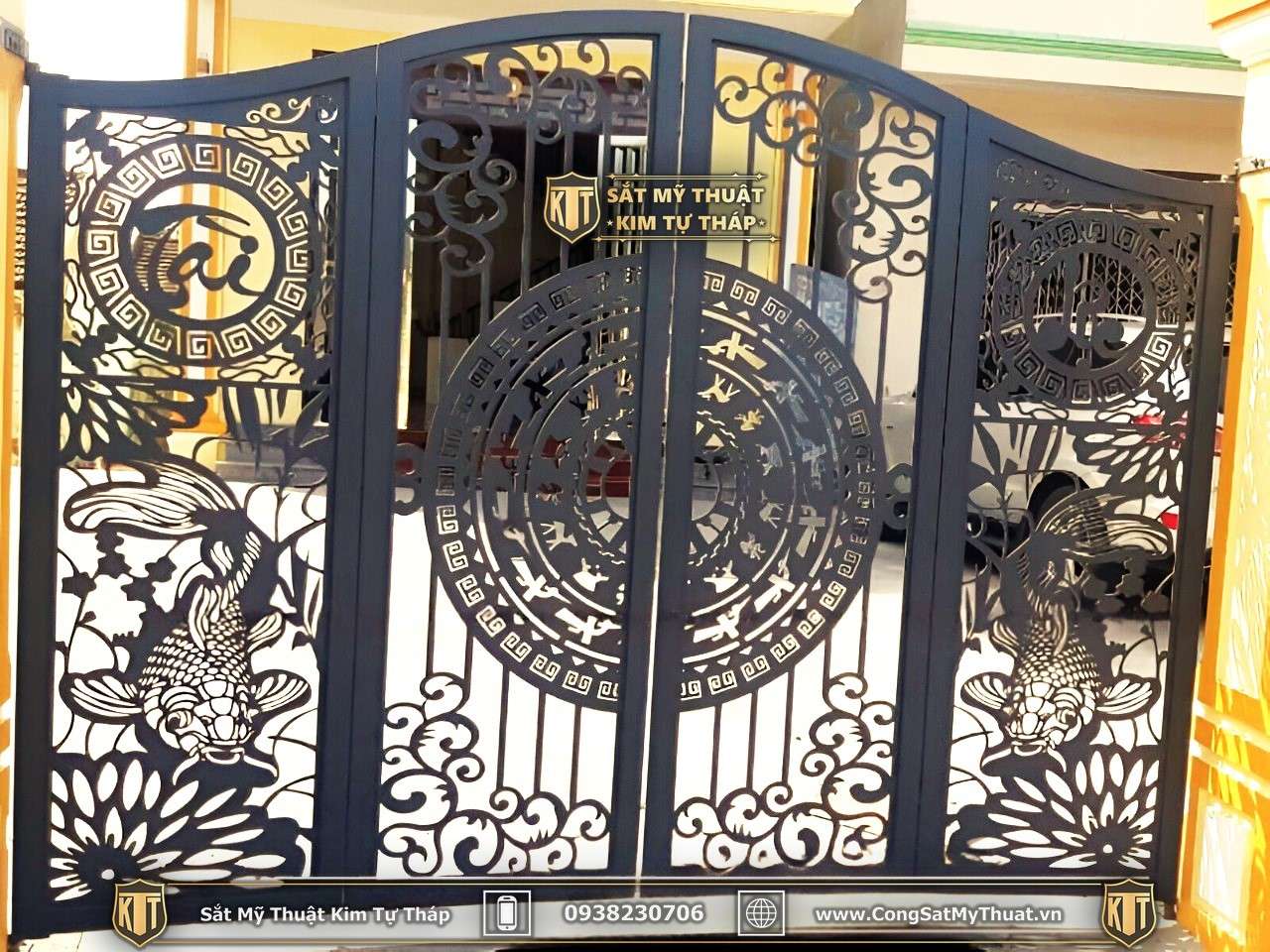 101+ Mẫu cổng sắt mỹ thuật CNC đẹp sang đẳng cấp nhất 2025 cnc cong cnc (1)