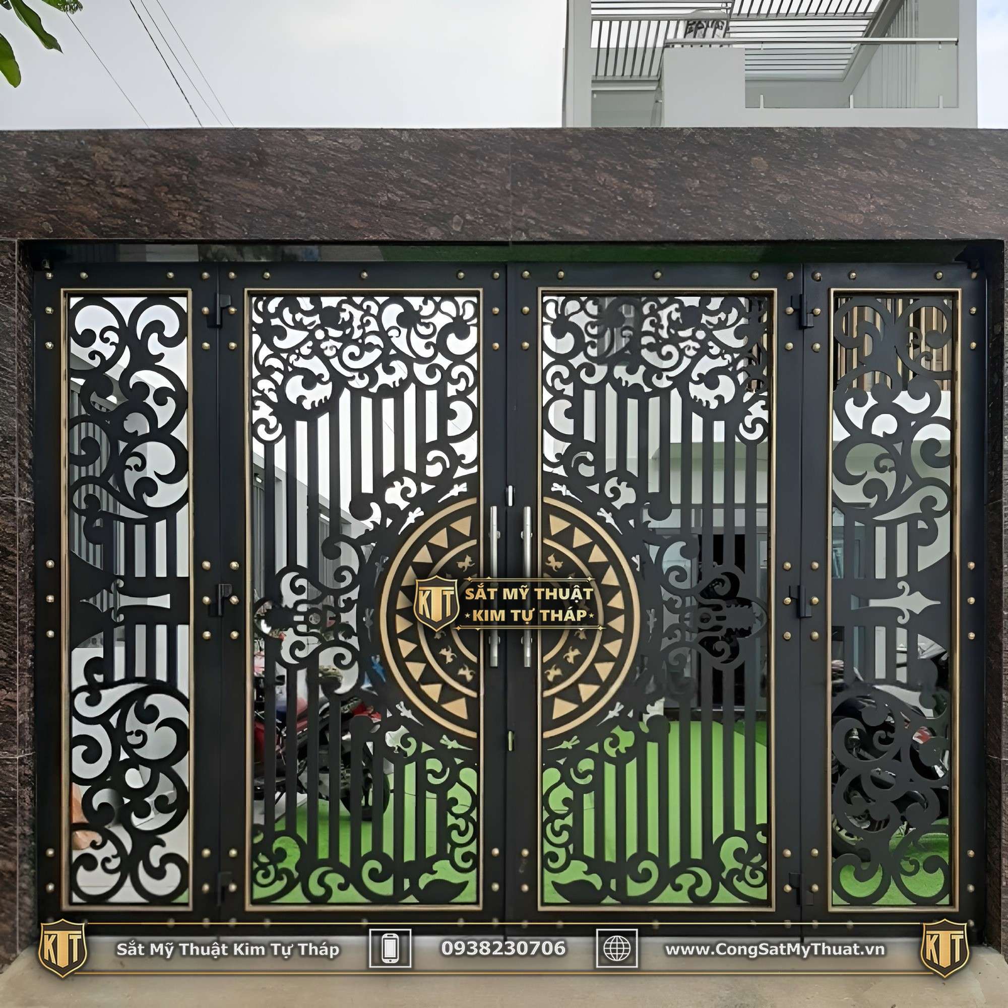 101+ Mẫu cổng sắt mỹ thuật CNC đẹp sang đẳng cấp nhất 2025 cnc cong cnc (22)