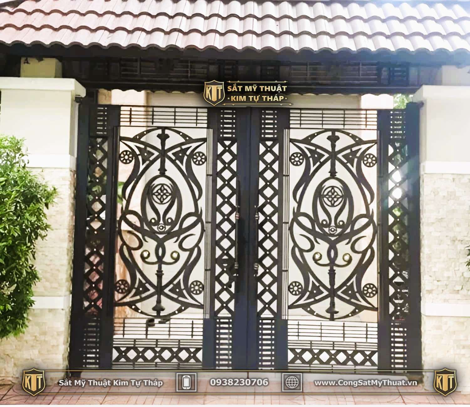 101+ Mẫu cổng sắt mỹ thuật CNC đẹp sang đẳng cấp nhất 2025 cnc cong cnc (25)