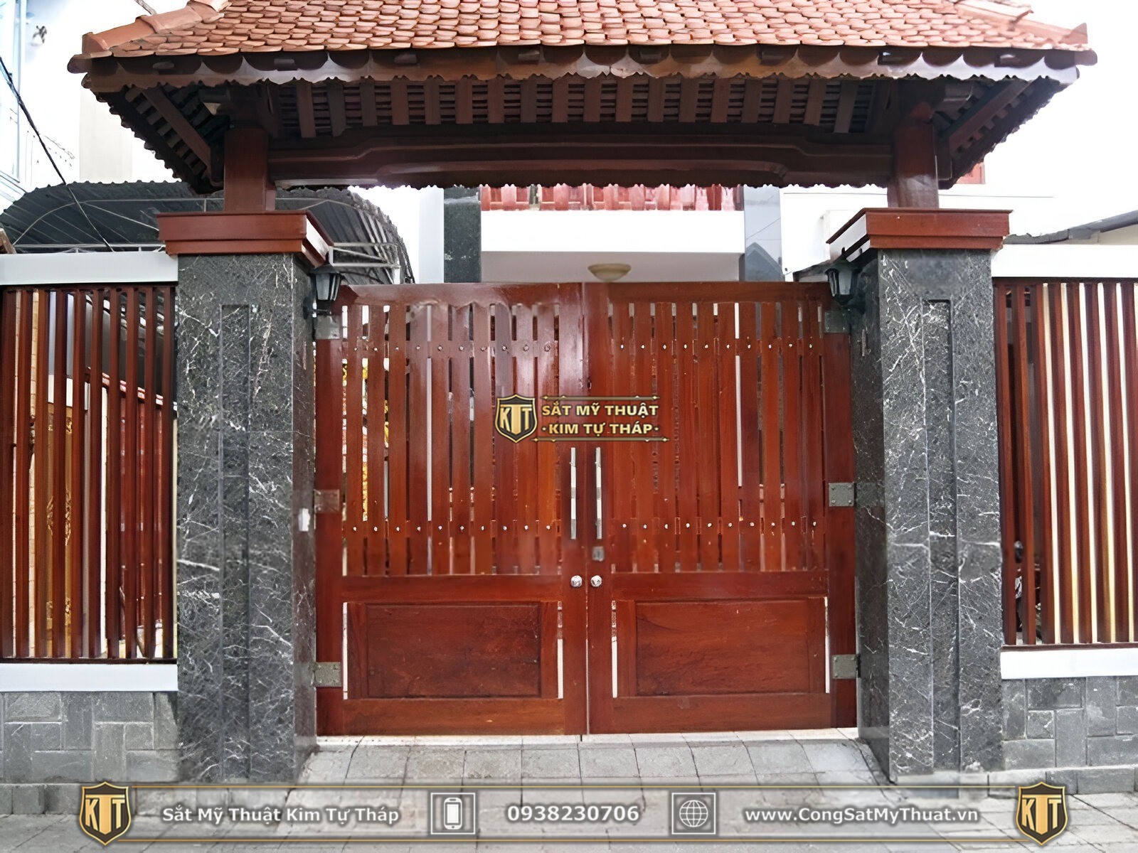 cửa gỗ biệt thự hiện đại 