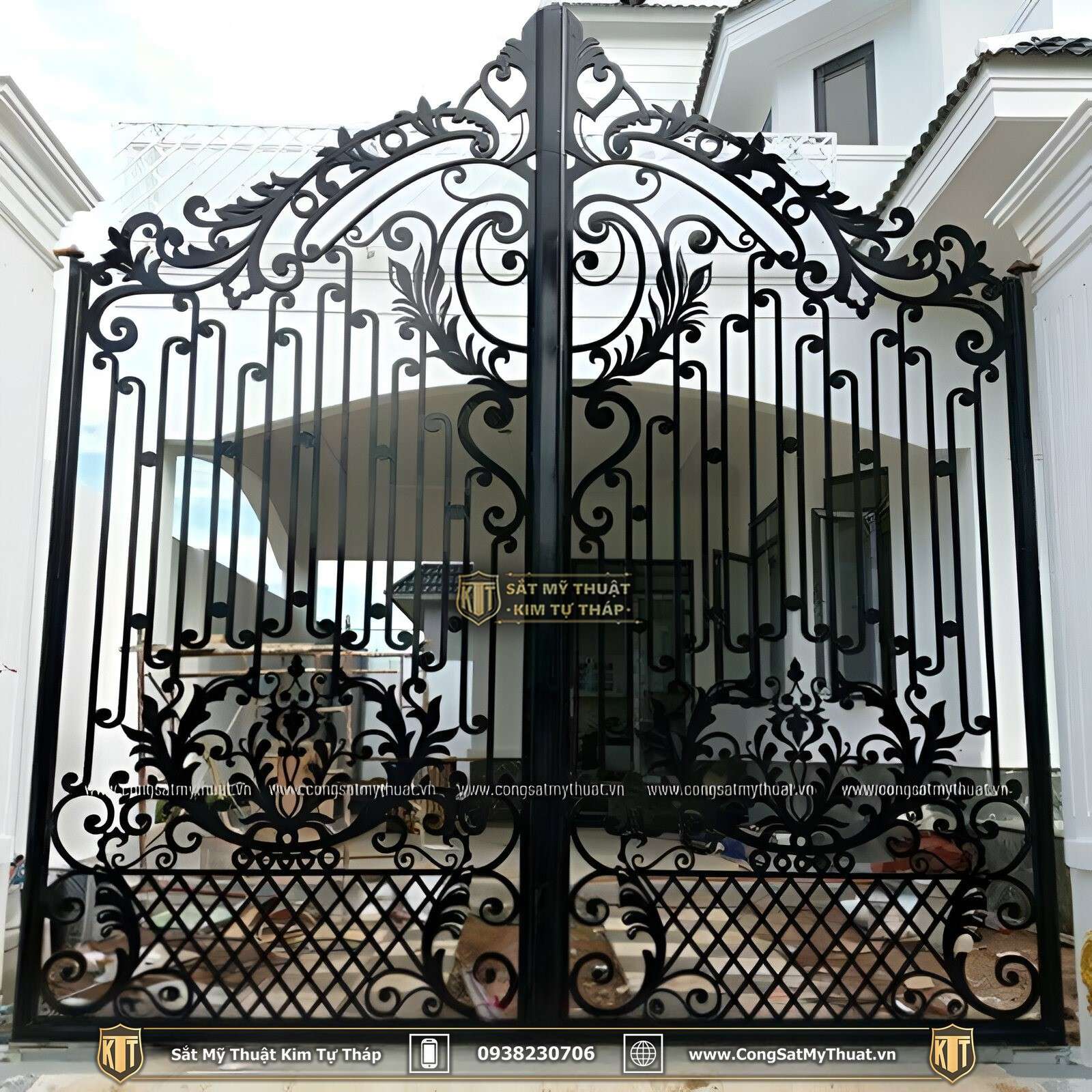 Cổng nhà đẹp ở nôn thôn nhà cấp 4 