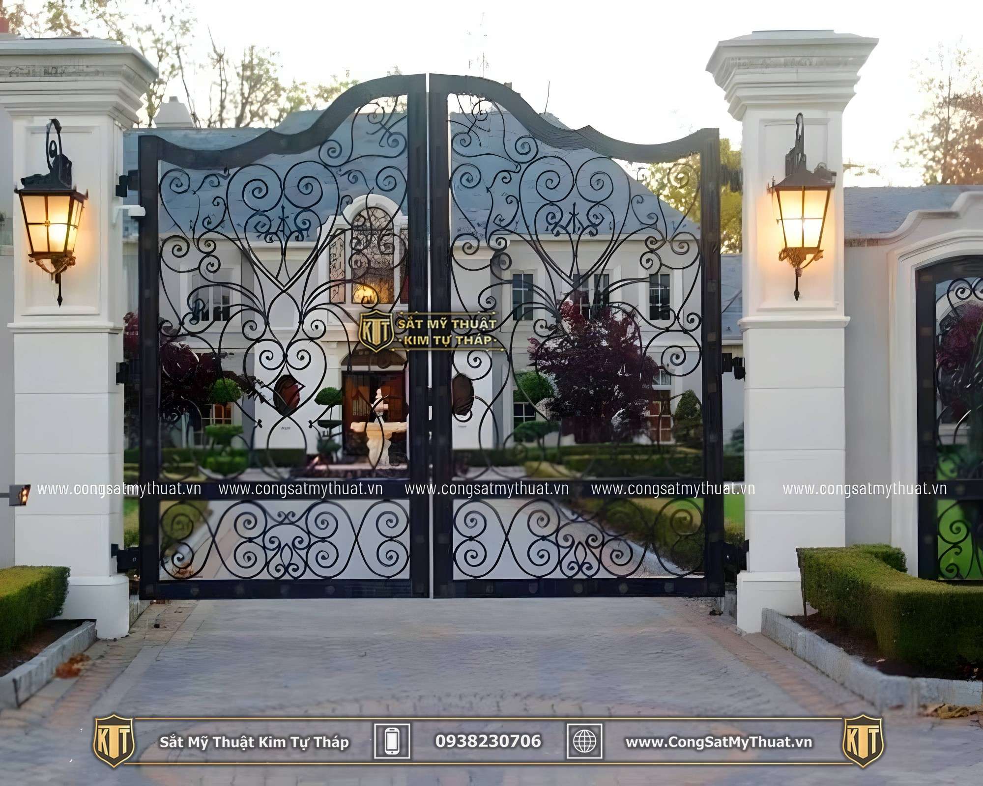 Mẫu cổng nhà ở nông thôn 