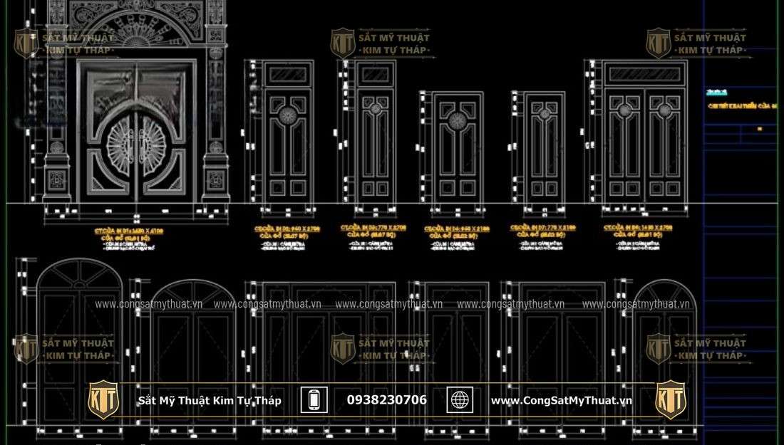 100+ Mẫu cổng nhà thờ họ tộc mỹ thuật đẹp uy nghiêm nhất file-cad-cong-1