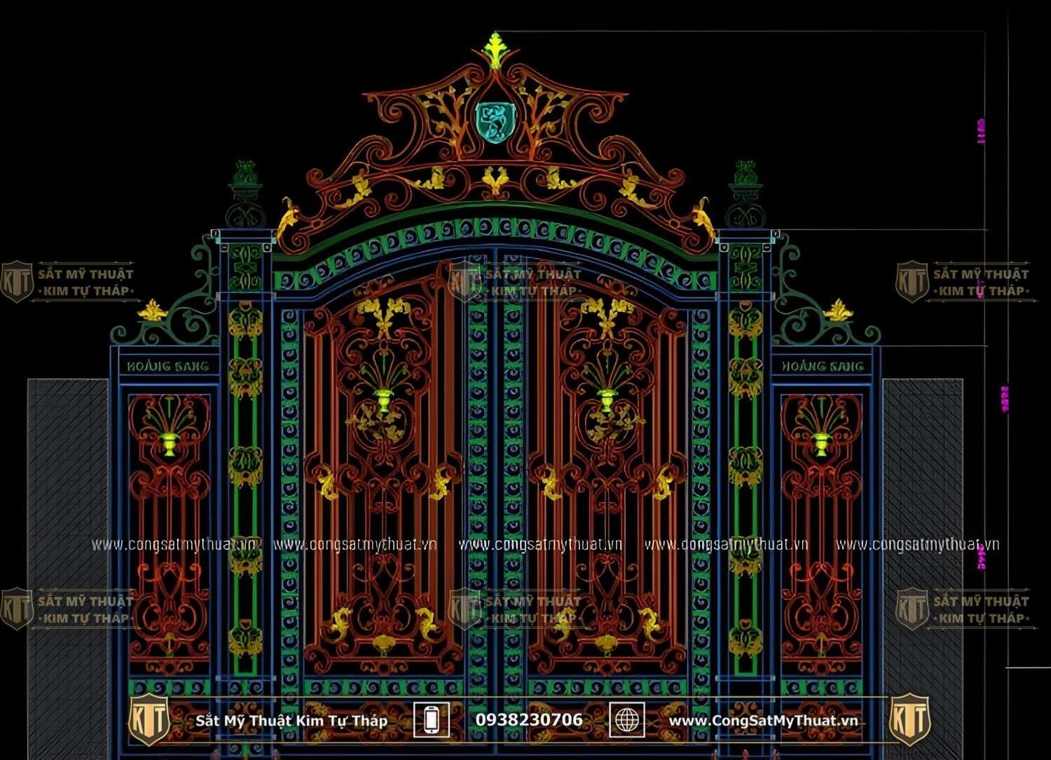 100+ Mẫu cổng nhà thờ họ tộc mỹ thuật đẹp uy nghiêm nhất file-cad-cong