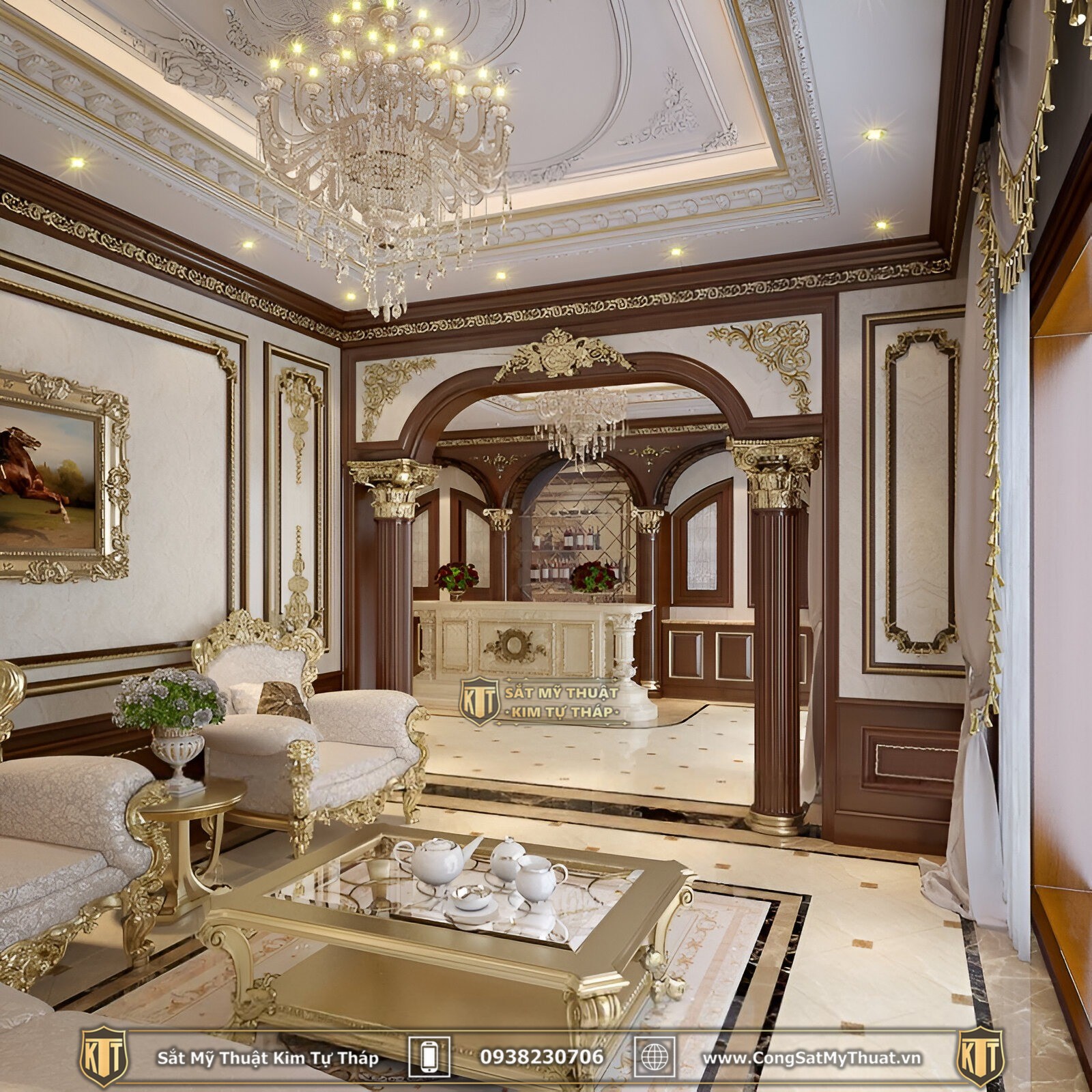 Ưu điểm của phào chỉ biệt thự 