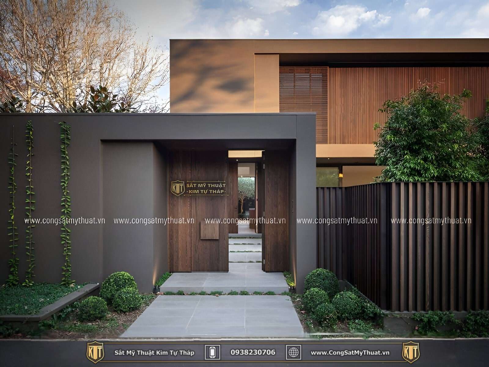 Có rất nhiều mẫu cổng nhà ống 5m đẹp   