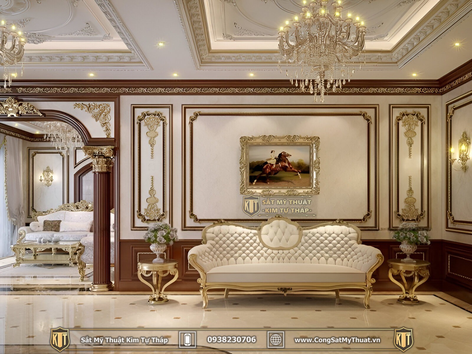 Ưu điểm của phào chỉ biệt thự 