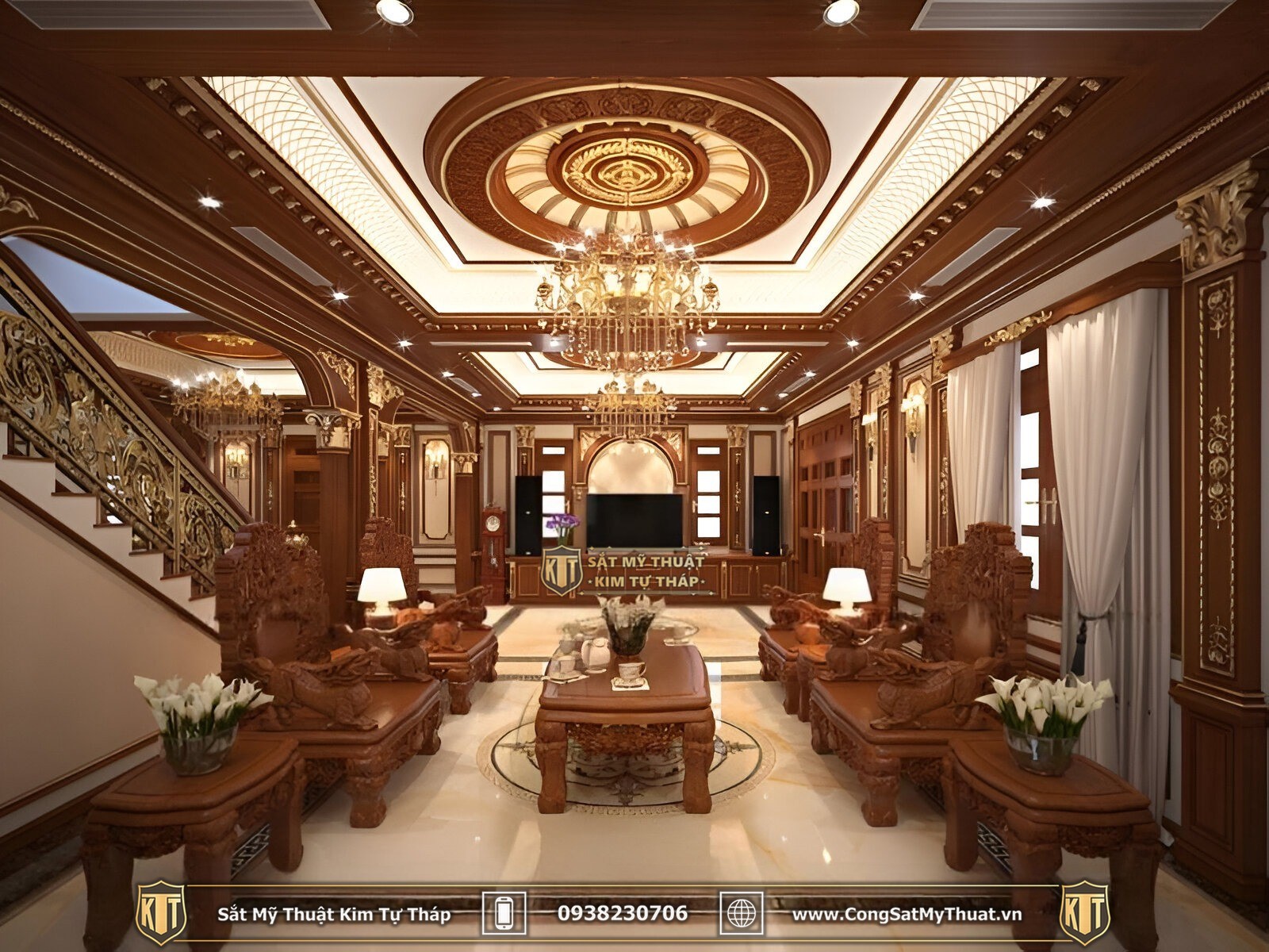 Một số điều cần phải biết về phào chỉ biệt thự