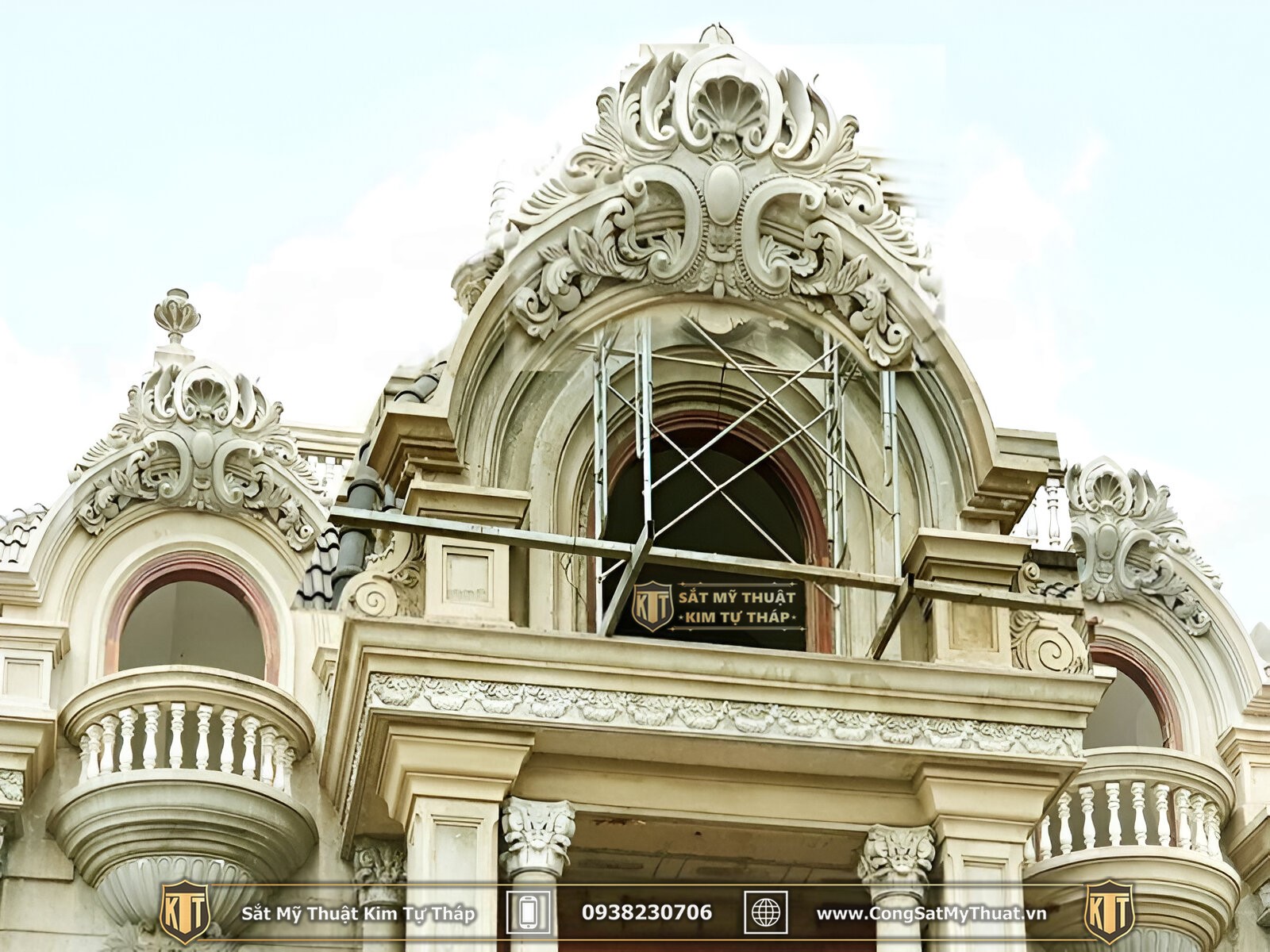 Phào chỉ biệt thự GRC 