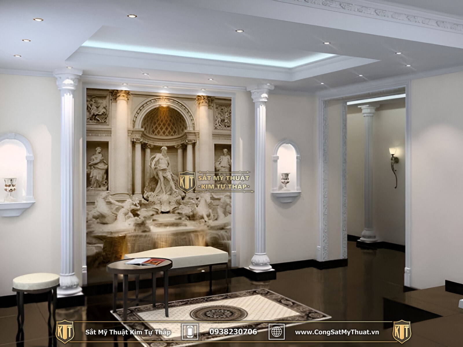 Phào chỉ biệt thự GRC 