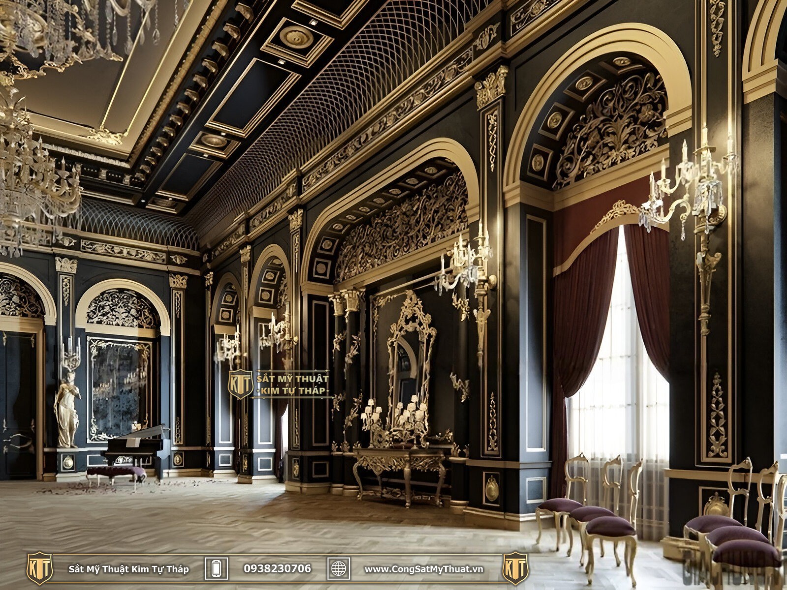 phào chỉ biệt thự là gì 