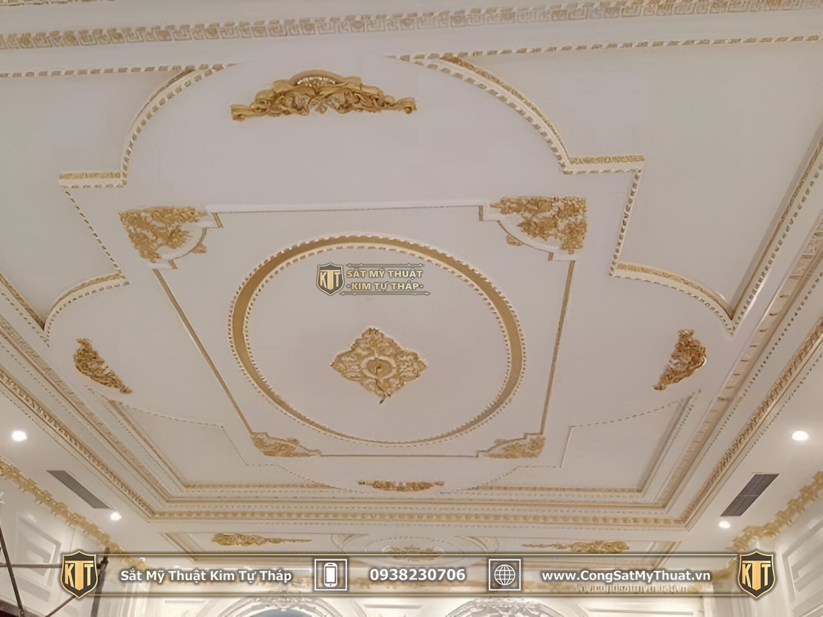 Phào chỉ biệt thự PU 