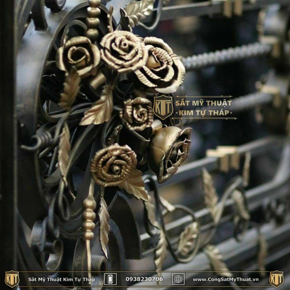 101+ Mẫu hàng rào biệt thự đẹp lộng lẫy xa hoa nhất (2025) sat my thuat hang rao (7)