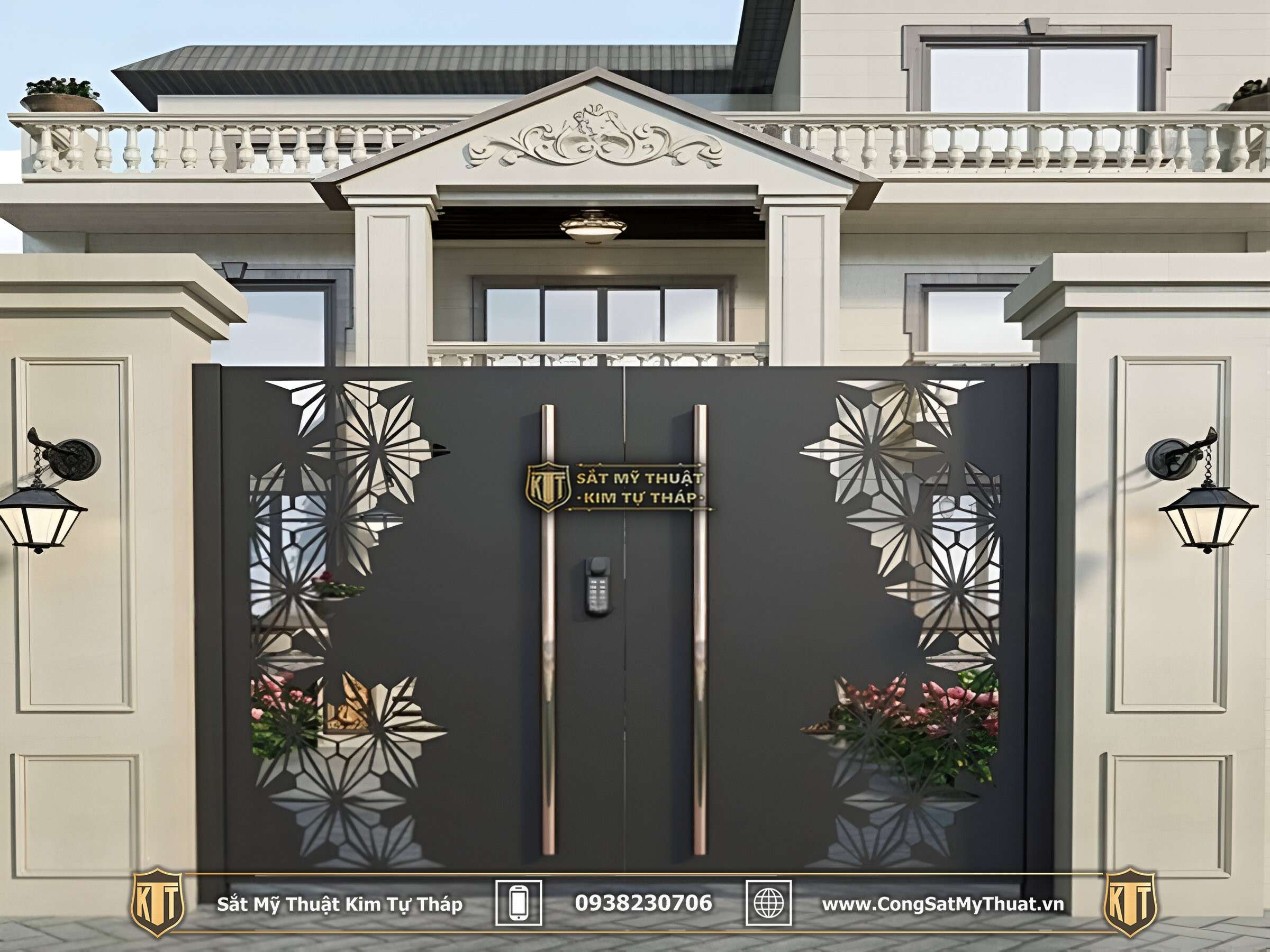 101+ Mẫu cổng sắt mỹ thuật CNC đẹp sang đẳng cấp nhất 2025 cong CNC