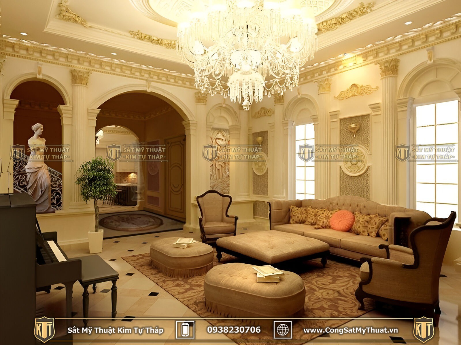 Ưu điểm của phào chỉ biệt thự 