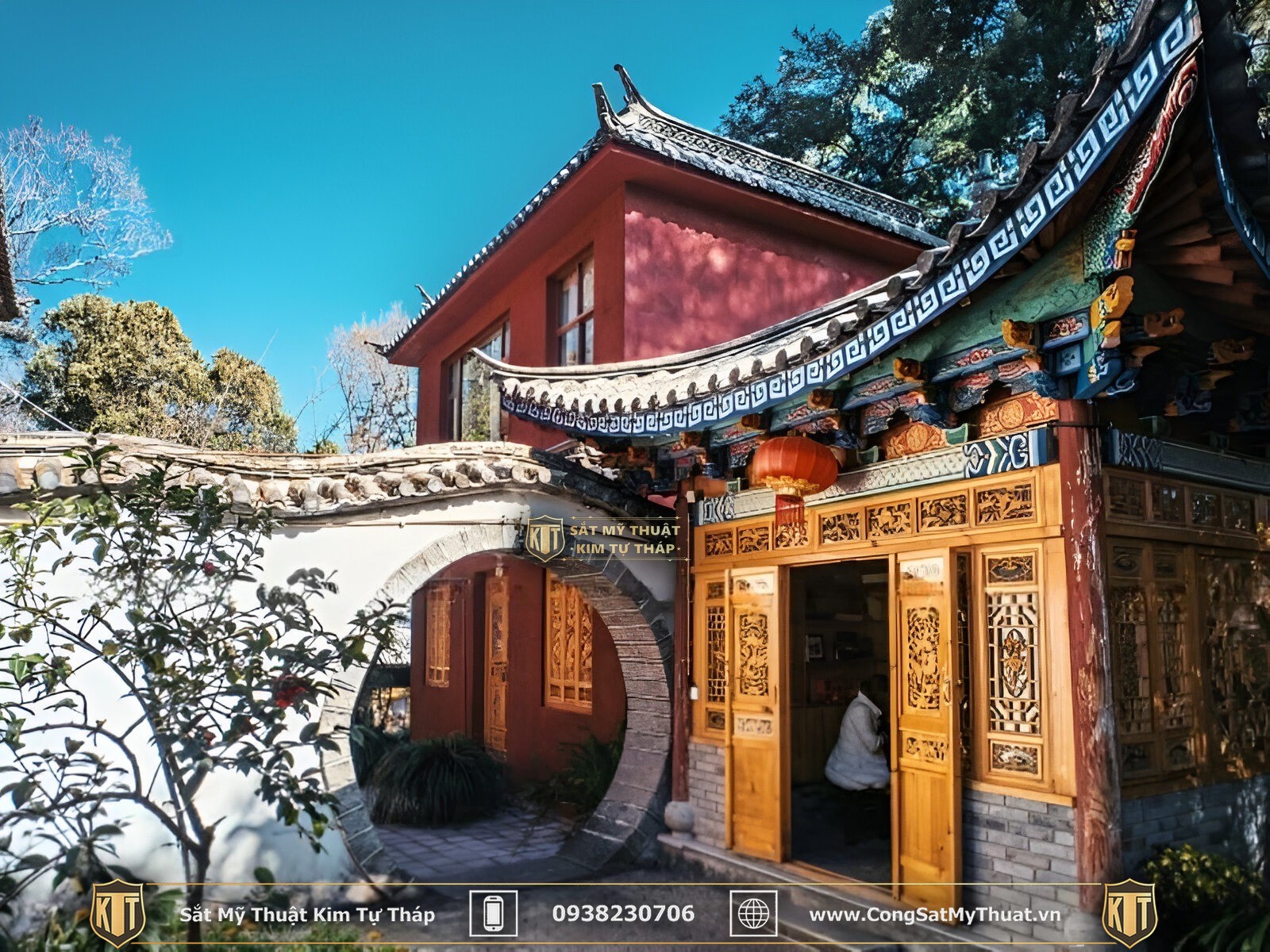 52+ Mẫu cổng chùa đẹp nhất Việt Nam thời thượng nhất 2025 mẫu cổng chùa đẹp