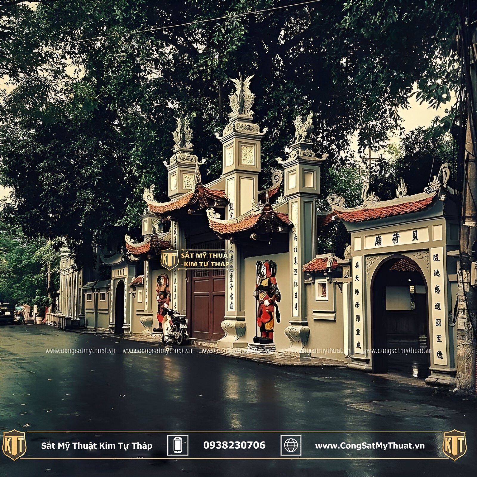 52+ Mẫu cổng chùa đẹp nhất Việt Nam thời thượng nhất 2025 mẫu cổng chùa đẹp