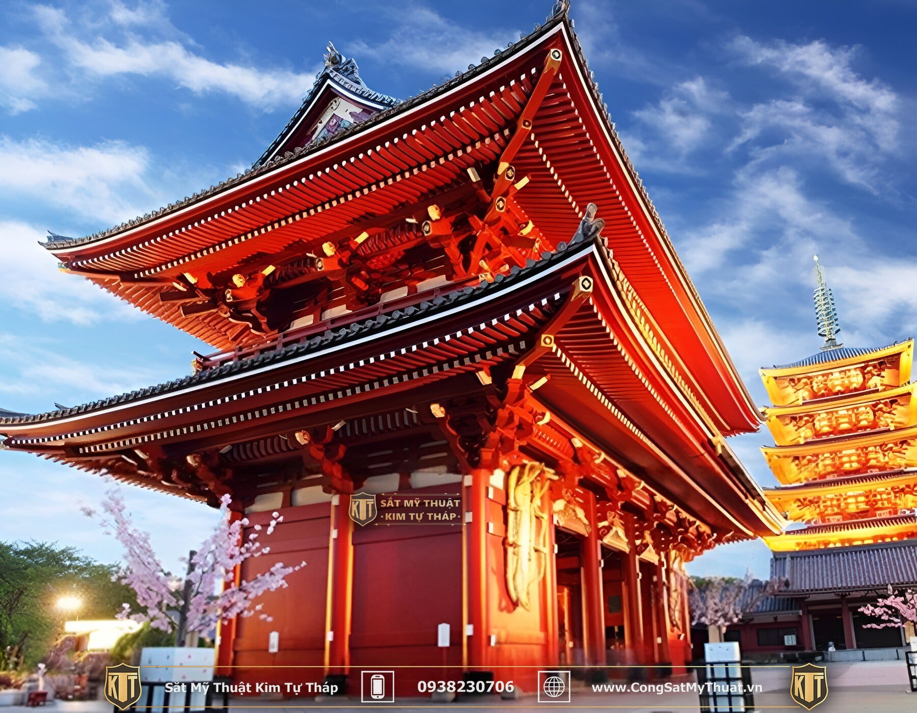 52+ Mẫu cổng chùa đẹp nhất Việt Nam thời thượng nhất 2025 mẫu cổng chùa