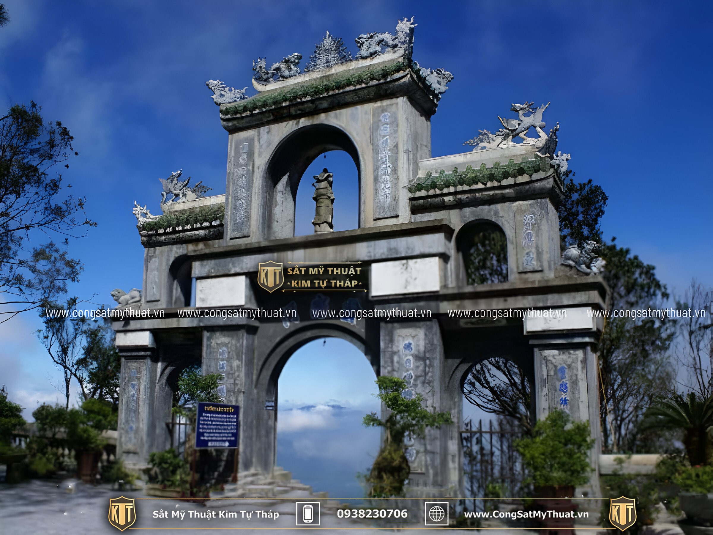 52+ Mẫu cổng chùa đẹp nhất Việt Nam thời thượng nhất 2025 Cổng chùa Linh Ứng nổi tiếng ở Đà nẵng