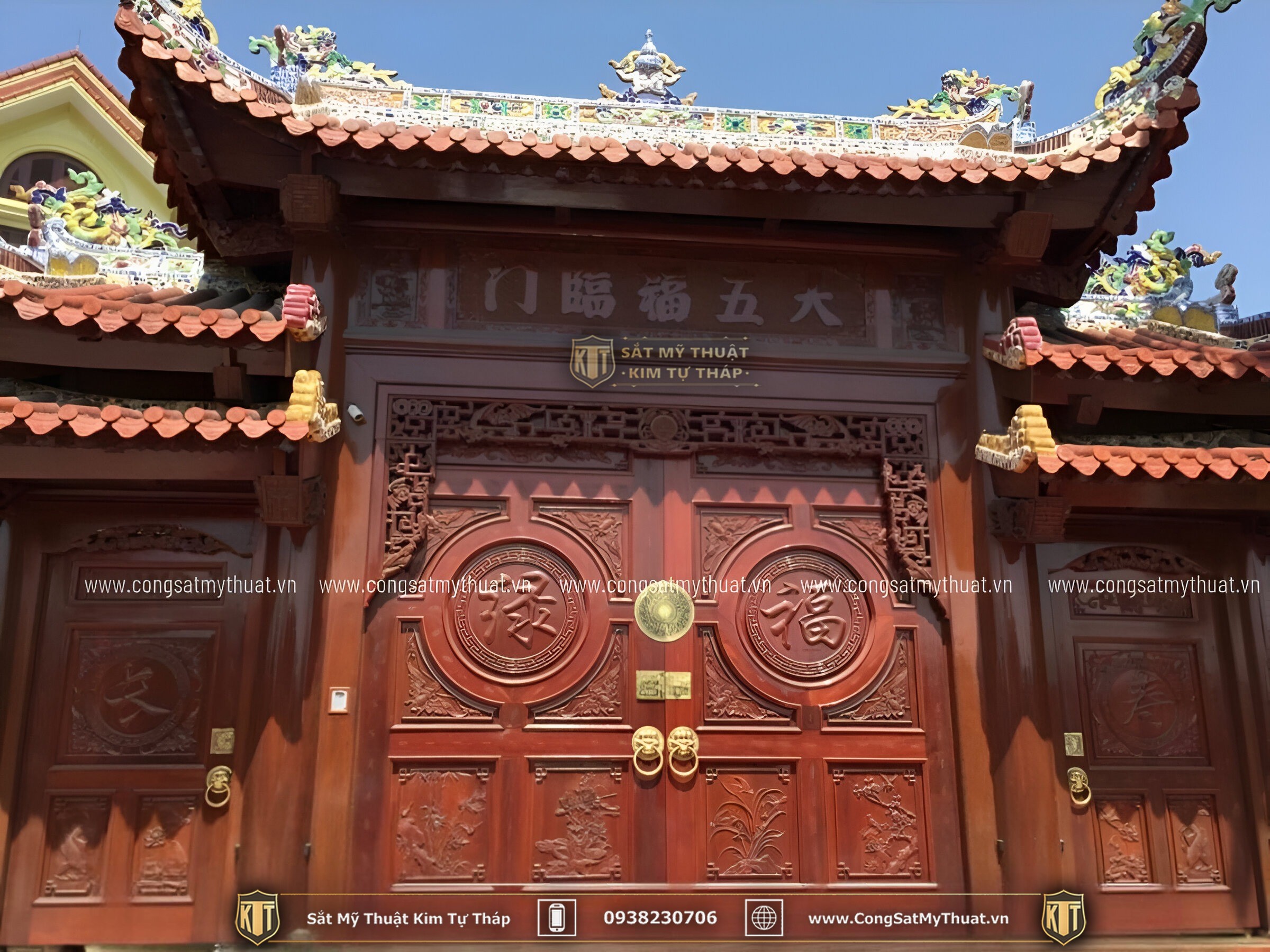 52+ Mẫu cổng chùa đẹp nhất Việt Nam thời thượng nhất 2025 Những cổng chùa đẹp nhất bằng gỗ