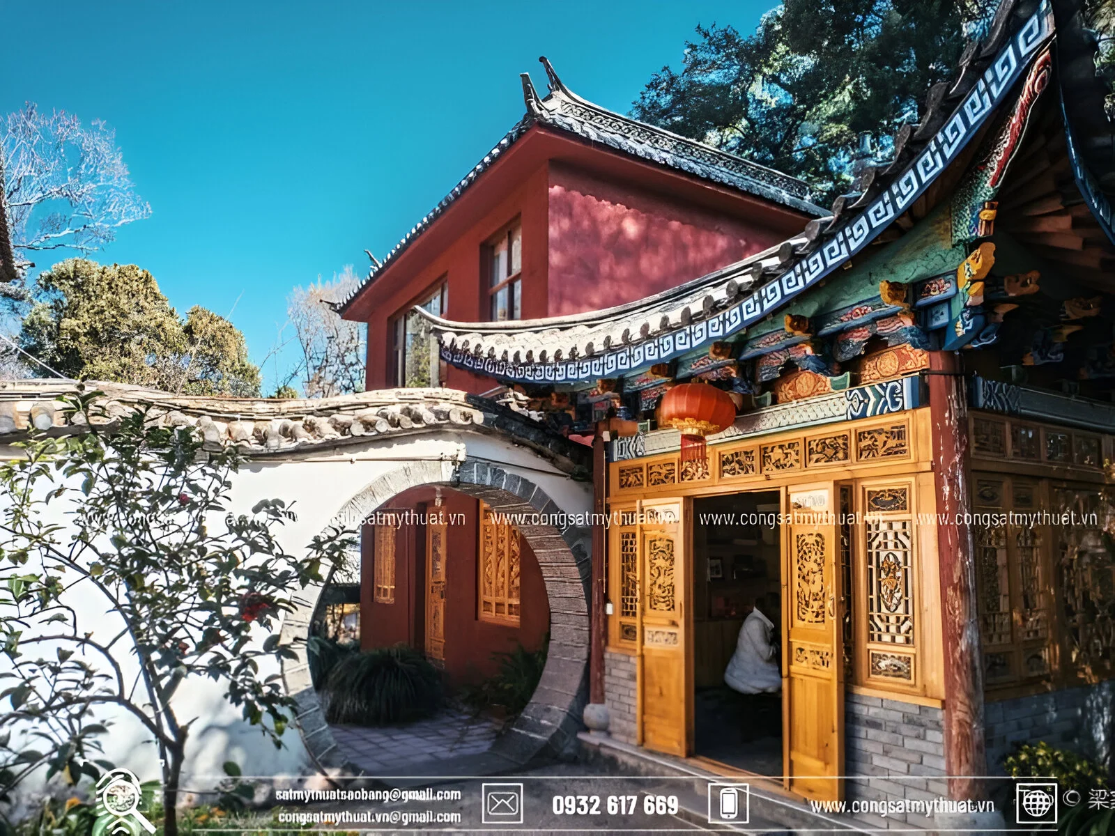 52+ Mẫu cổng chùa đẹp nhất Việt Nam thời thượng nhất 2025 mẫu cổng chùa đẹp